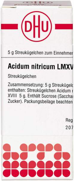 Acidum nitricum LM XVIII Globuli 5g