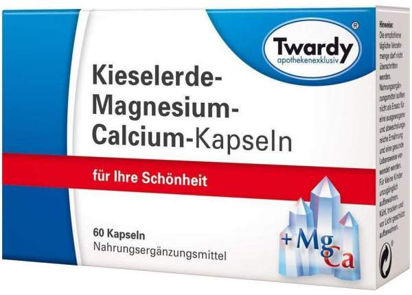 Kieselerde Magnesium Calcium 60 Kapseln