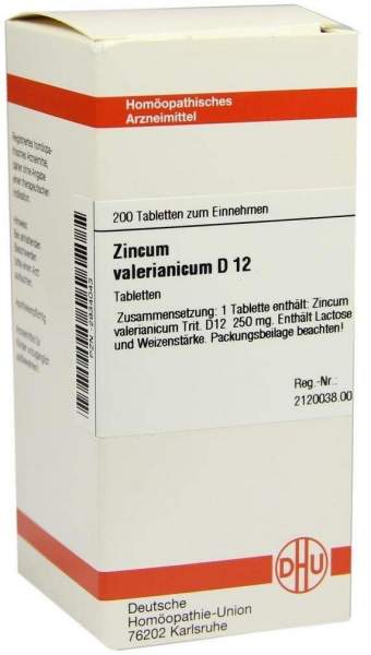Zincum Valerianicum D12 Tabletten 200 Tabletten