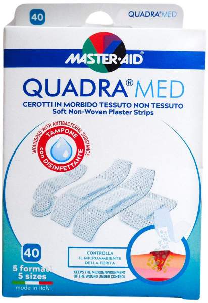 Quadra Med Pflaster 5 Formate Master Aid