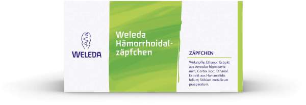 Weleda Hämorrhoidal Zäpfchen 50 Stück