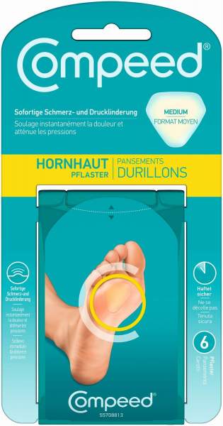Compeed Hornhaut Pflaster 6 Stück