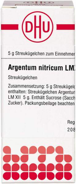 ARGENTUM NITRICUM LM XII Globuli 5 g