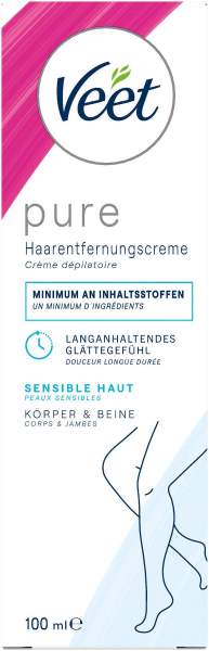 Veet Haarentfernungscreme Sensitive 100 ml Creme