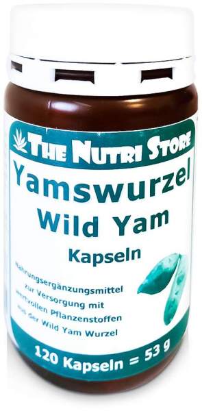 Yamswurzel Wild Yam 250 mg Kapseln