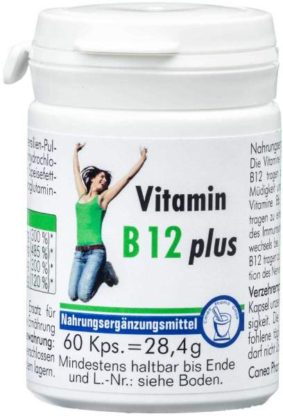 Vitamin B12 Plus 30 Kapseln