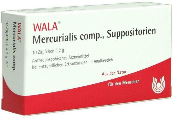 Wala Mercurialis Comp. Suppositorien 10 X 2 G
