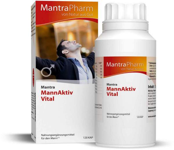 Mantra Mannaktiv Vital 120 Kapseln