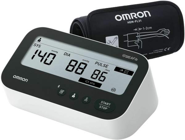 Omron M4 Connect Afib Oberarm Blutdruck-Messgerät 1 Stück