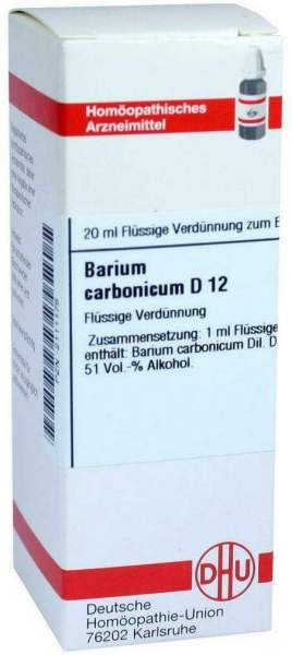 Barium Carbonicum D 12 Dilution
