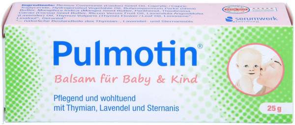 Pulmotin Balsam Für Baby &amp; Kind 25g