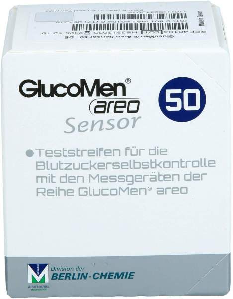 Glucomen Areo Sensor 50 Teststreifen