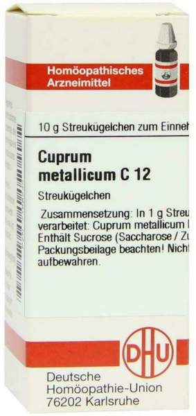 Cuprum Metallicum C 12 Globuli