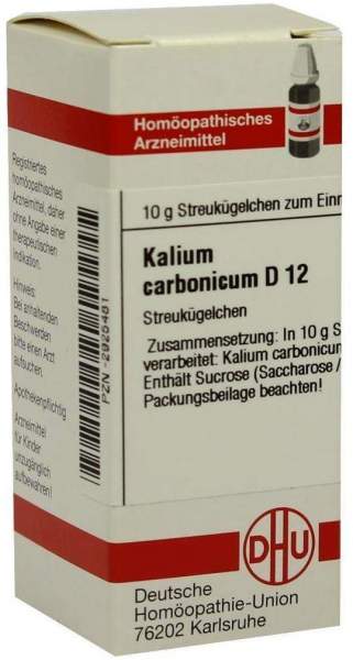 Kalium Carbonicum D 12 Globuli