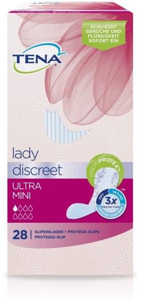 Tena Lady Discreet Ultra Mini 10 X 28 Einlagen