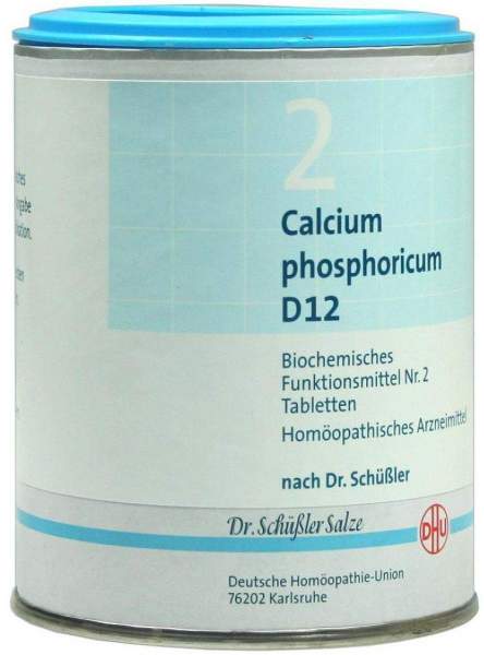 Biochemie Dhu 2 Calcium Phosphoricum D12 Tabletten 1000 Tabletten