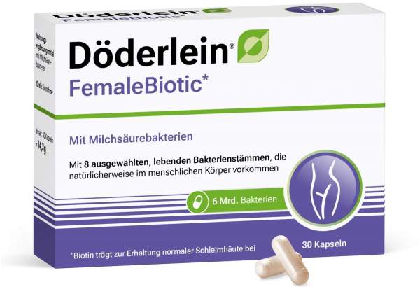 Döderlein Female Biotic Mit Milchsäurebakterien 30 Kapseln