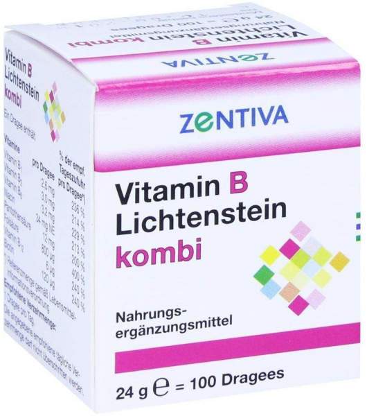 Vitamin B Lichtenstein Kombi 100 Dragees