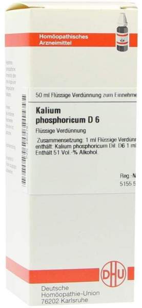 Kalium Phosphoricum D6 Dilution 50 ml Dilution