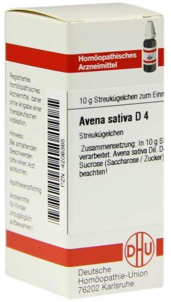 DHU Avena sativa D4 Globuli