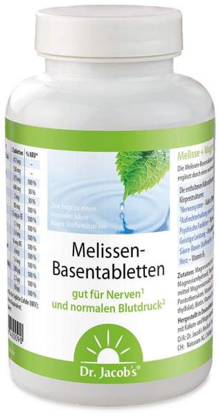 Melissen Basentabletten 250 Stück