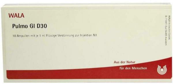 Wala Pulmo Gl D30 10 X 1 Ampullen