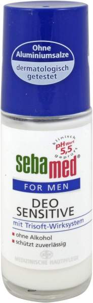 Sebamed For Men Deo Sensitiv 50 ml Roll - On Deodorant Ohne...