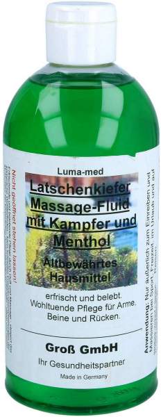 Massage-Fluid Latschenkiefer Kampfer Menthol 500 m