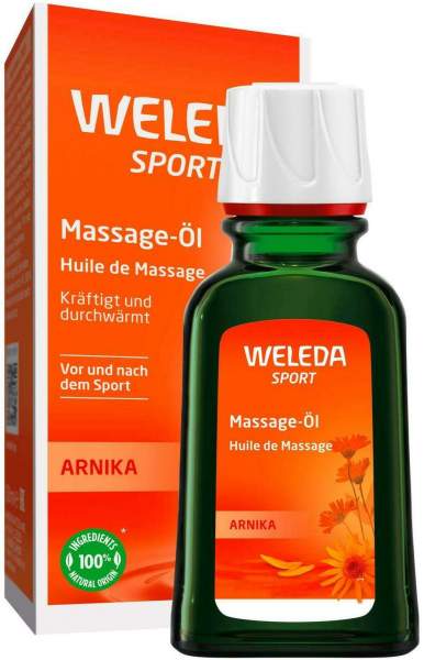 Weleda Sport Massage-Öl Arnika 50 ml