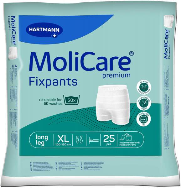 Molicare Premium Fixpants Gr.Xl Long Leg 25 Stück