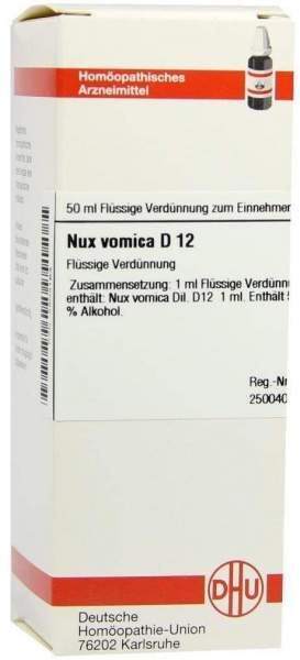 Nux Vomica D 12 50 ml Dilution