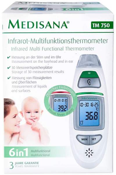 Medisana Infrarot-Fieberthermometer Tm750