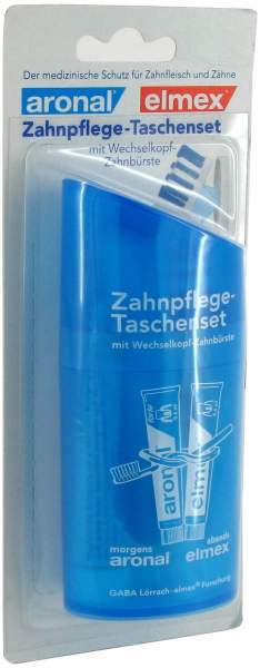 Zahnpflege 1 Taschenset Elmex und Aronal