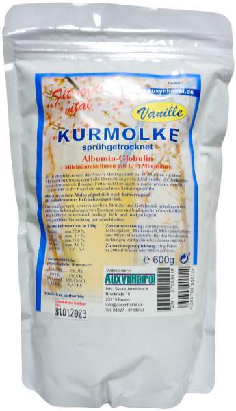 Molke Kur Molke Vanille Instant Pulver