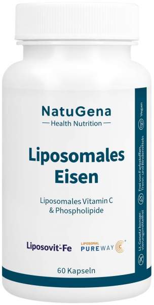 NatuGena Liposomales Eisen 60 Kapseln