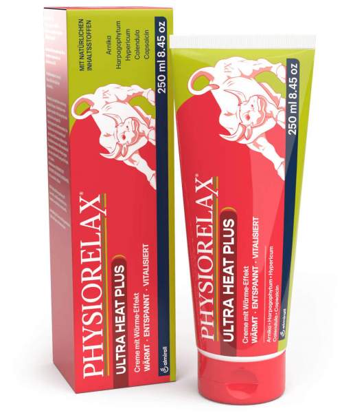 Physiorelax Ultra Heat Plus Creme 250 ml