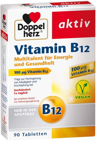 Doppelherz Aktiv Vitamin B12 90 Tabletten