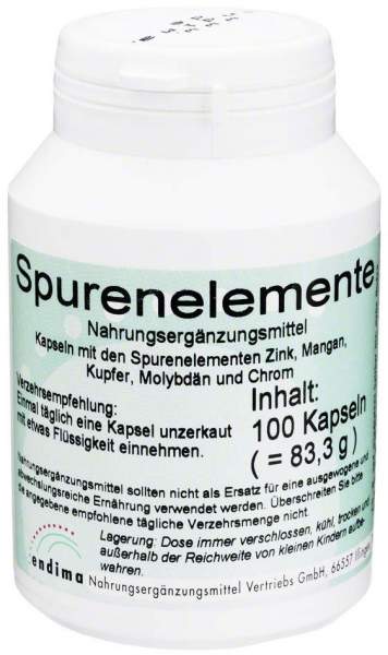 Spurenelemente 100 Kapseln