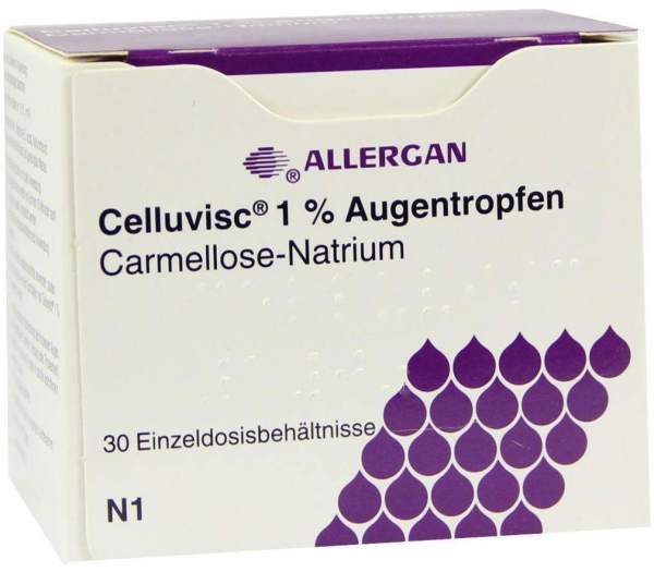 Celluvisc 1% 30 X 0,4 ml Augentropfen