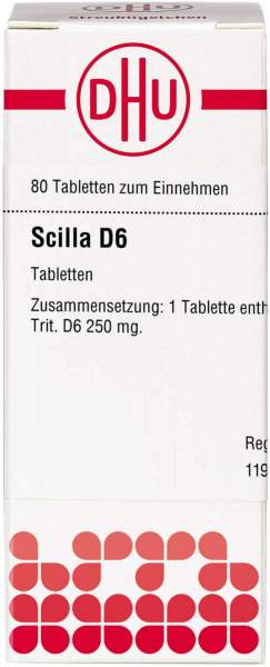 Dhu Scilla D6 80 Tabletten