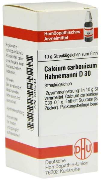 DHU Calcium carbonicum hahnemanni D30 10 g Globuli