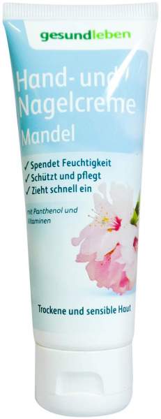 Gesund Leben Hand-Und Nagelcreme Mandel