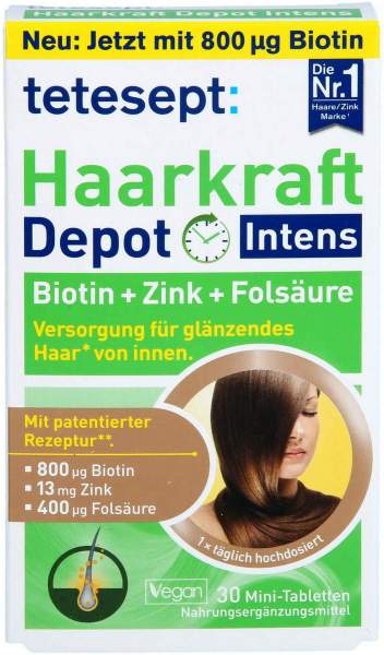 Tetesept Haarkraft Depot Intens 30 Tabletten