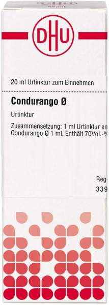 Dhu Condurango D1 20 ml Urtrinktur