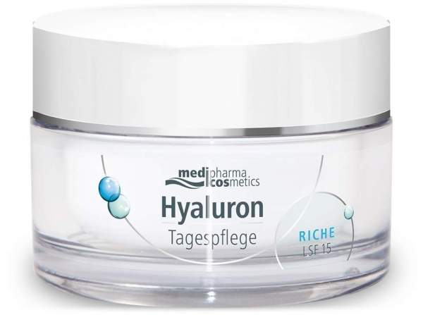 medipharma cosmetics Hyaluron Tagespflege Riche LSF15 50 ml Creme