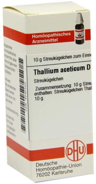 Dhu Thallium Aceticum D12 10 G Globuli
