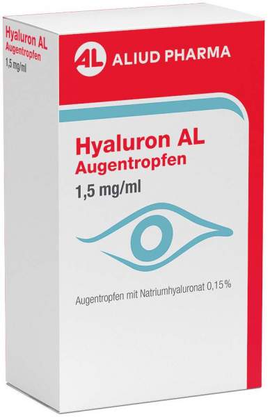 Hyaluron AL Augentropfen 1,5 mg je ml 2 x 10 ml