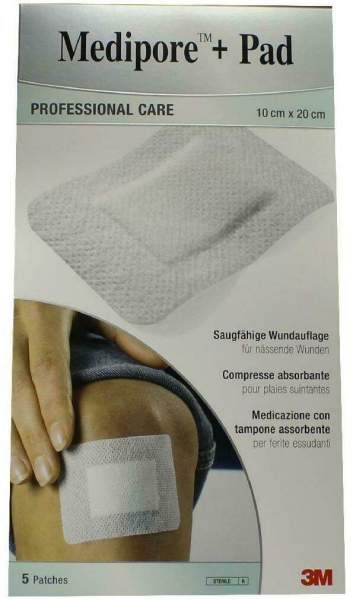 Medipore + Pad 3m 10x20cm 3570np Pflaster
