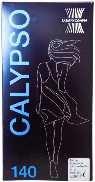 Compressana Calypso 140den Kniestr.Gr.2 Silk Ohne Spitze 1 Paar