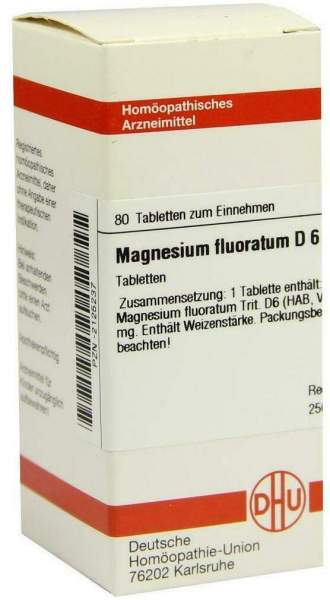 DHU Magnesium fluoratum D6 80 Tabletten